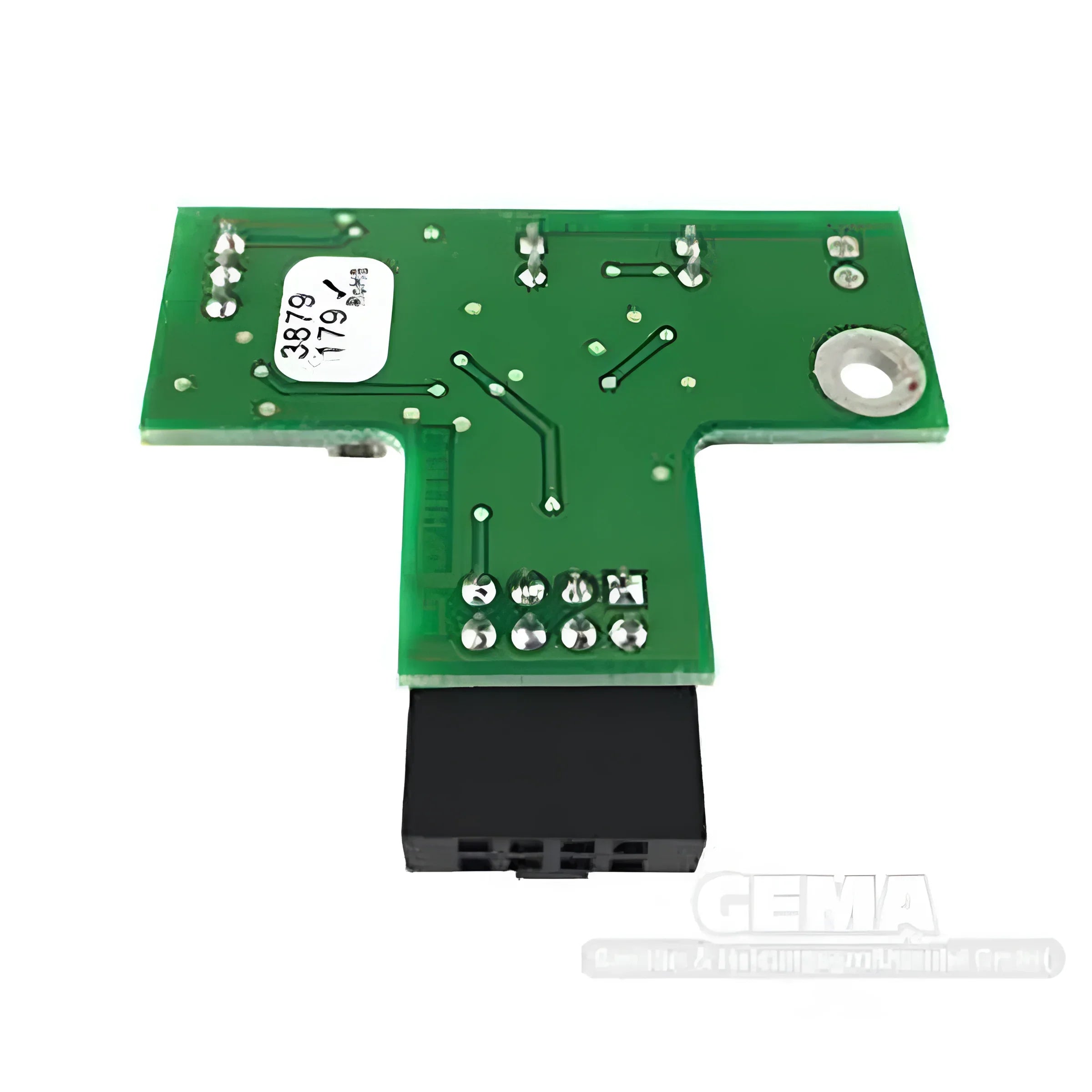 Grüne Platine mit schwarzem Anschluss für Thermoflux Pelling Unterdruck Adapter ECO Serie