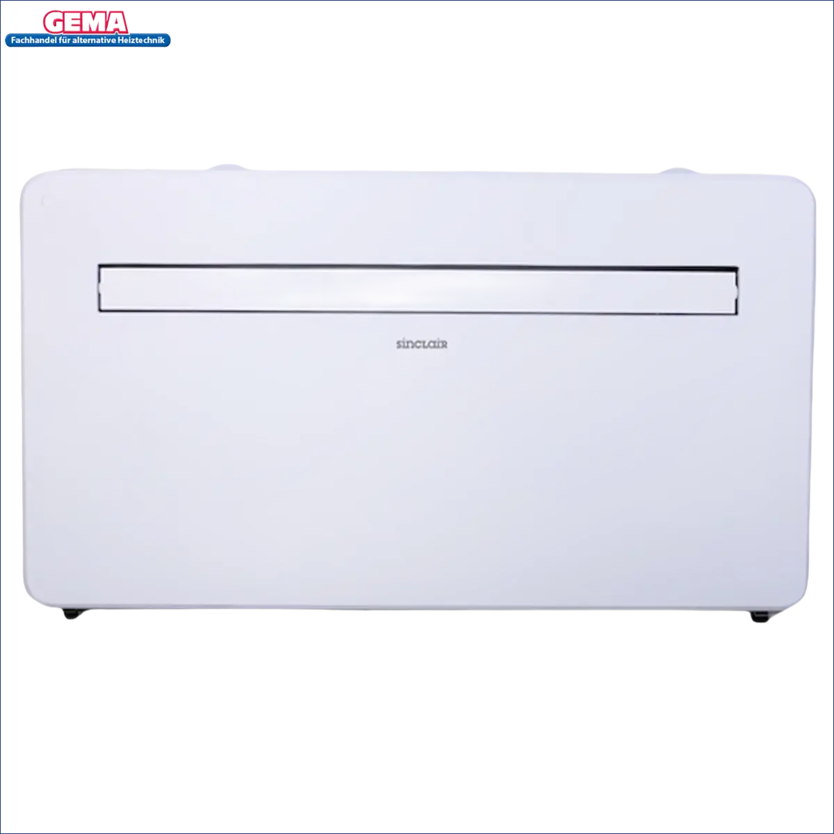 Weiße tragbare Klimaanlage Sinclair Monoblock ASM-12BI mit R32 für effiziente Kühlung