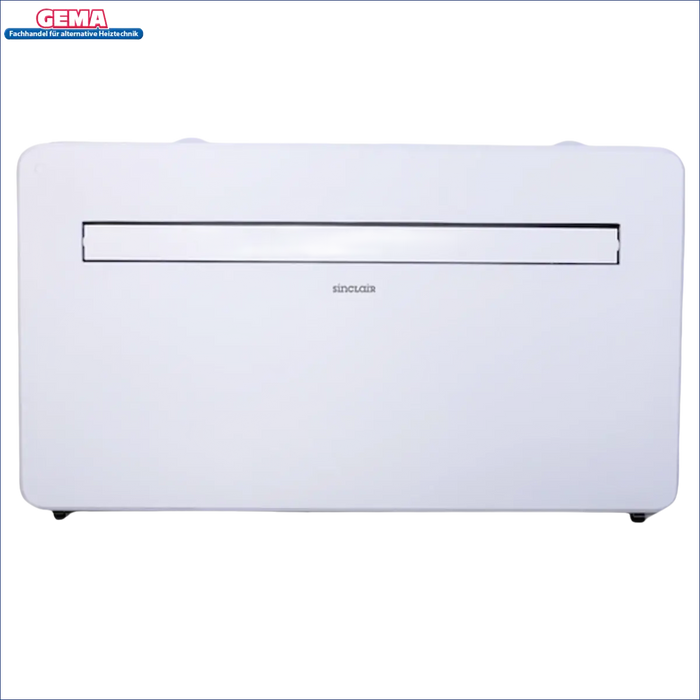 Weiße tragbare Klimaanlage Sinclair Monoblock ASM-12BI mit R32 für effiziente Kühlung