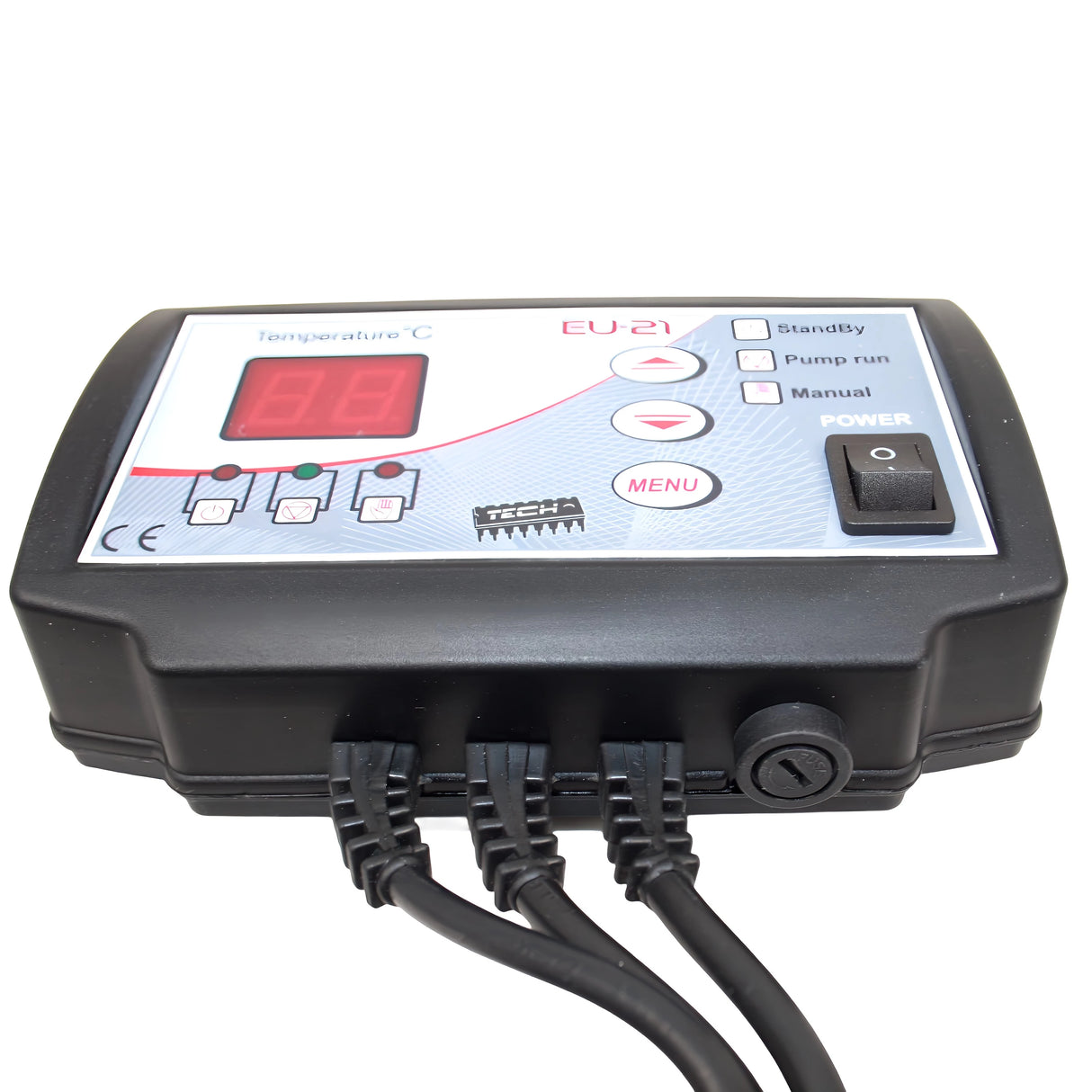 Tech digitaler Pumpenregler EU-21 mit Pumpenschutz