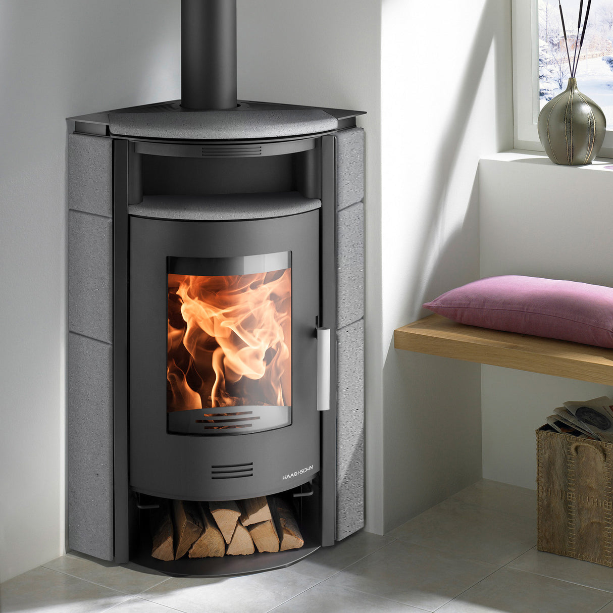 Haas+Sohn Kuopio II fireplace stove