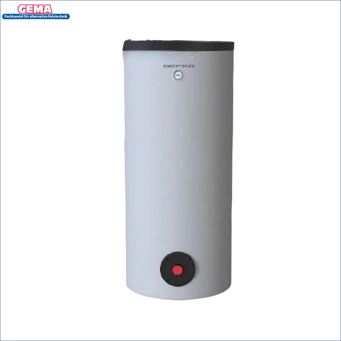 Cylindrischer weißer Brauchwasserspeicher Maxi SE Defro Wassererhitzer