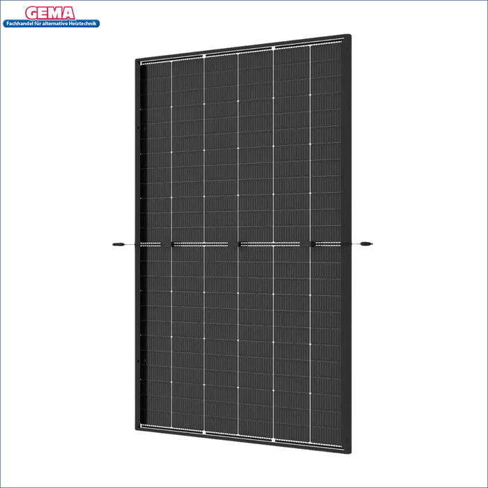 Rechteckiges Solarmodul mit mehreren Zellen beim PV Module Trina Vertex S+ Bifaziales Doppelglas 435 Wp