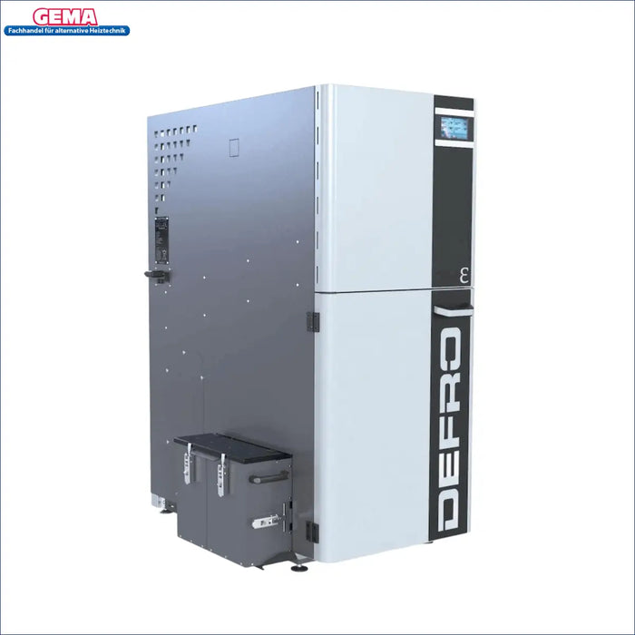 Defro Epsilon F 10 kW Pelletkessel mit automatischer ♨️reinigung und Ascheaustragung für effizientes Heizen.