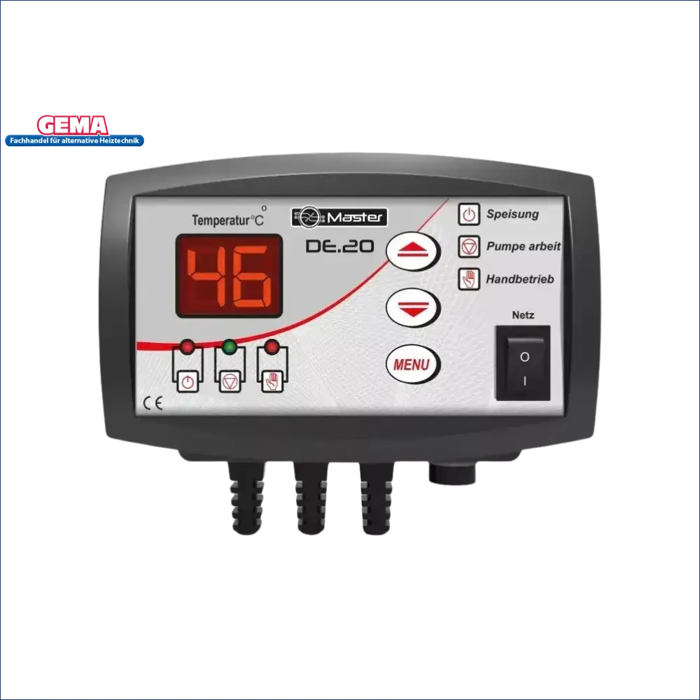 Digitaler Temperatursteuerungspanel auf dem digitalen Pumpenregler EU-21 mit Pumpenschutz
