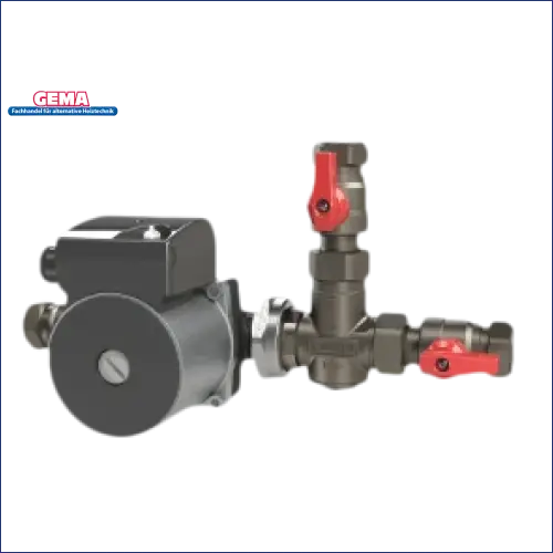 Plumbing circulator pump with valves für Laddomat 11-30 Rücklaufanhebung 63°C