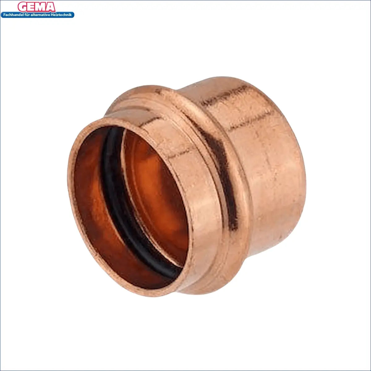 Kupferrohrfitting mit schwarzem Dichtung für pressfitting kappe, ideal für Boiler und Boiler-Zubehör