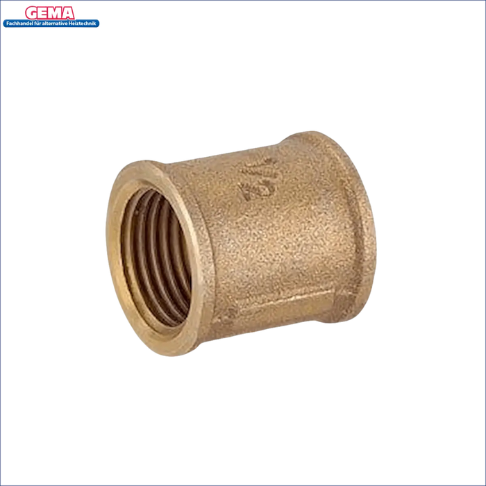 Brass Rohrfitting für Rohrleitungen in hoher Qualität, Rotgussmuffe
