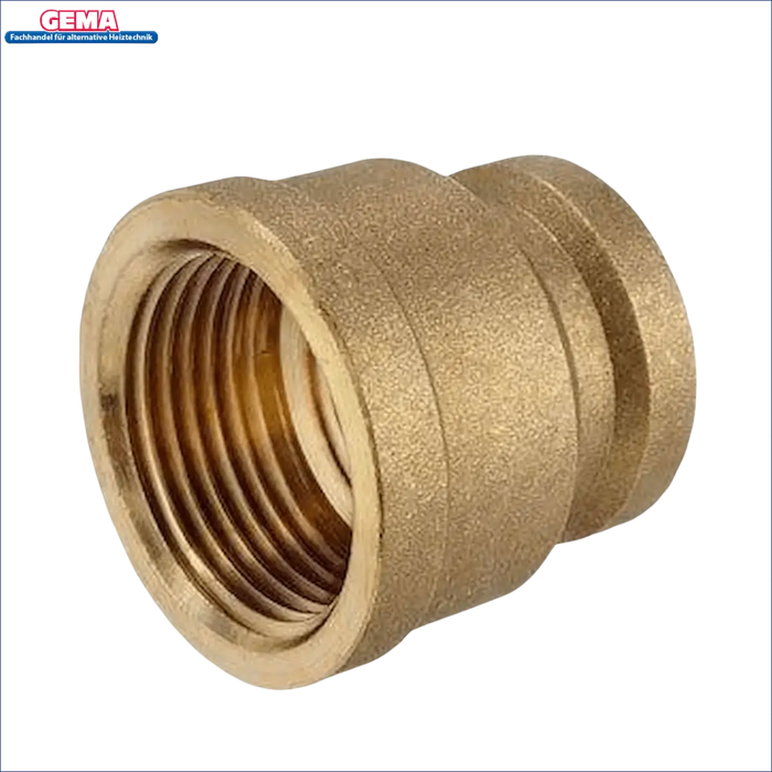 Brass Plumbing Adapter für Rohrverbindung auf dem Produkt Rotgussreduzierstück Muffe
