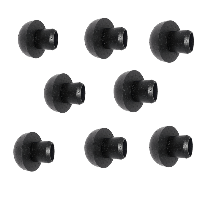 8 schwarze Pufferspeicher Isolierstopfen für 1½ Zoll 🔌 Anschlüsse, optimaler Schutz gegen Wärmeverluste 🌡️