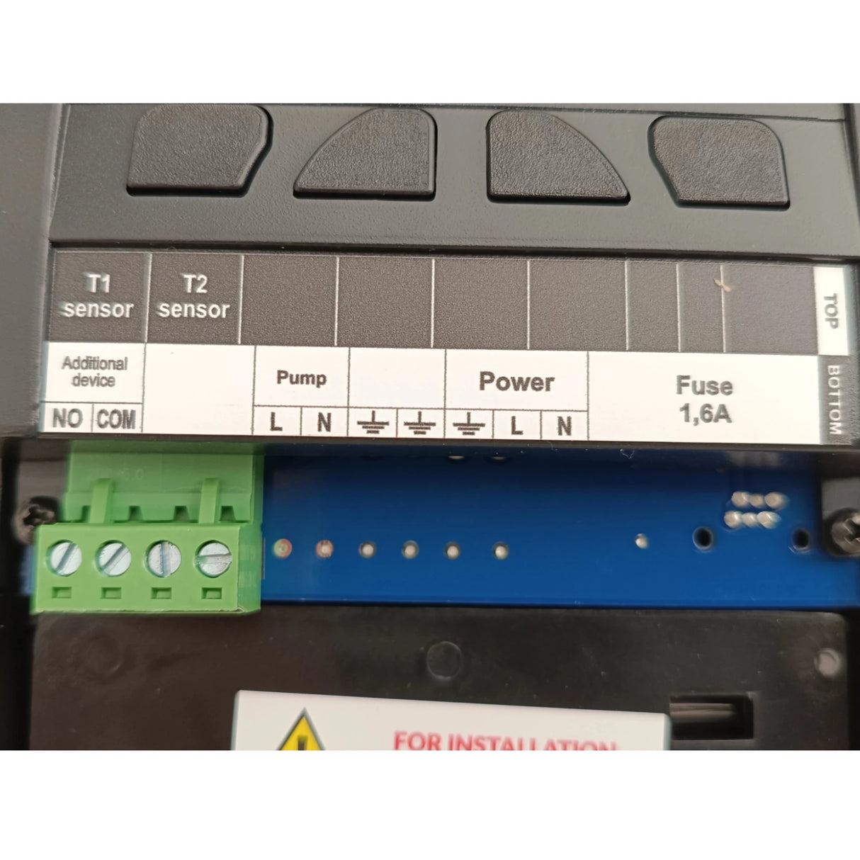 TECH EU-21 CWU Pumpensteuerung Umwälzpumpe Kessel Boiler Steuergerät mit Sensoranschlüssen und Sicherung