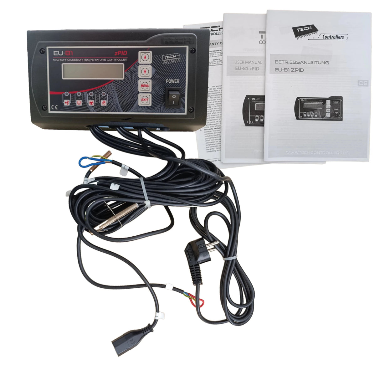 TECH EU - 81 zPID Kesselsteuerung PID Heizungsregler mit Abgassensor - GEMA Shop
