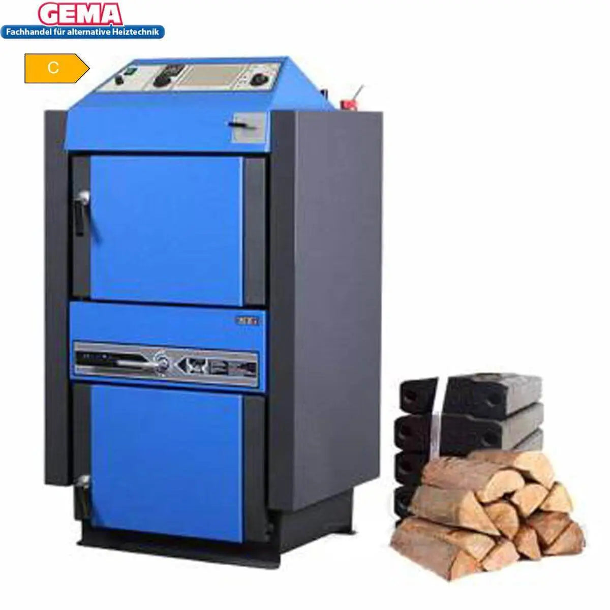 Festbrennstoffkessel über 40 kW.