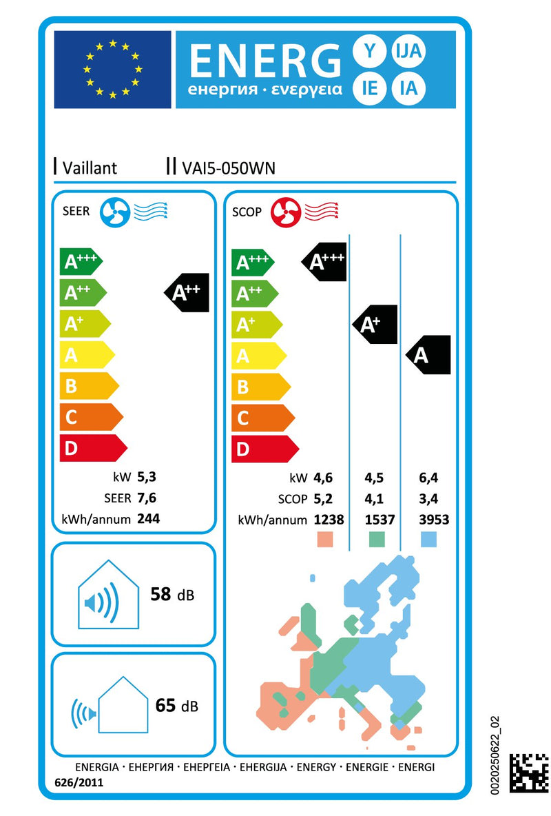 Vaillant climaVAIR exclusive VAI5-050WN Split-Klimaanlage 5,3 kW