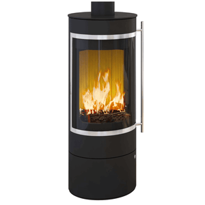 Modern 5 kW Kaminofen 🔥 Pular Compact von Olsberg mit großem Glasfenster und stilvollem Design.