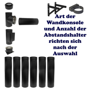 Schwarze Chimney Pipe Komponenten für anspruchsvolle Anwendungen im modernen Design