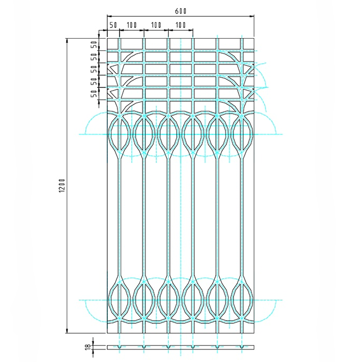 MDF-Flächenheizsystem Basisplatte 1200x600x18 🏠✨ – Effiziente Lösung für Fußbodenheizung mit superflachem Design.