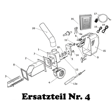 Keramiksteine für Pelletbrenner Ecofire E+ und ES+.