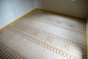 Öko - Floor - Flächenheizsystem -  Komplett Set 15,0m².