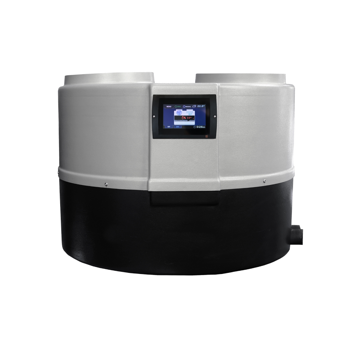 Zwei-Ton-Wasserfiltrationssystem mit Digitalanzeige für Brauchwasser und Trinkwasser
