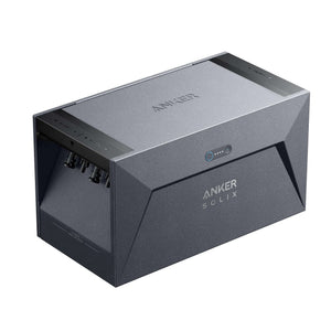 Graue Anker Solix Powerstation für 1780Wp Balkonkraftwerk mit hms-1600-4t Microinverter