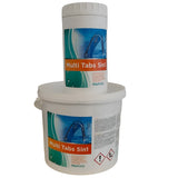 Chlortabletten für Pool - 5-Phasen Pflege & Reinigung - Multi Tabs 5 in 1.