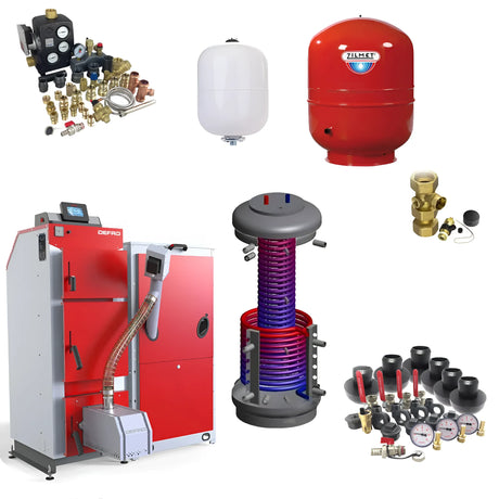 Defro Komfort Ekopell 14 kW plus Hygienespeicher 2WT.