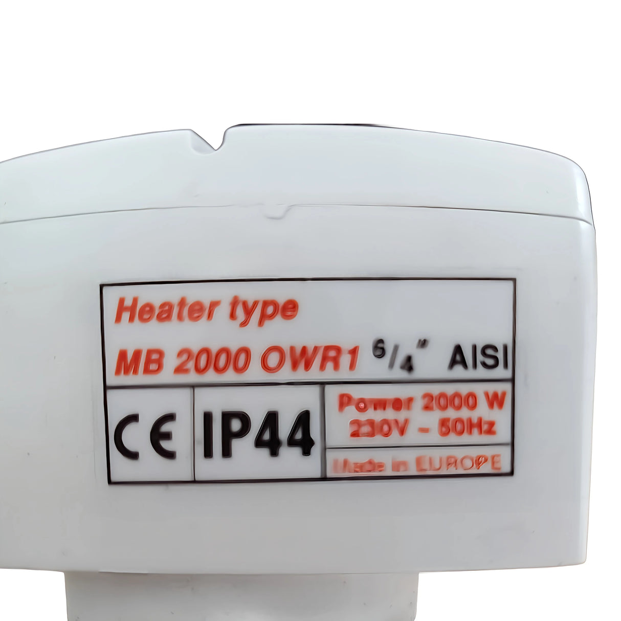 Elektriskais sildelements dzeramā un sadzīves ūdens uzglabāšanai 2 kW/230 V