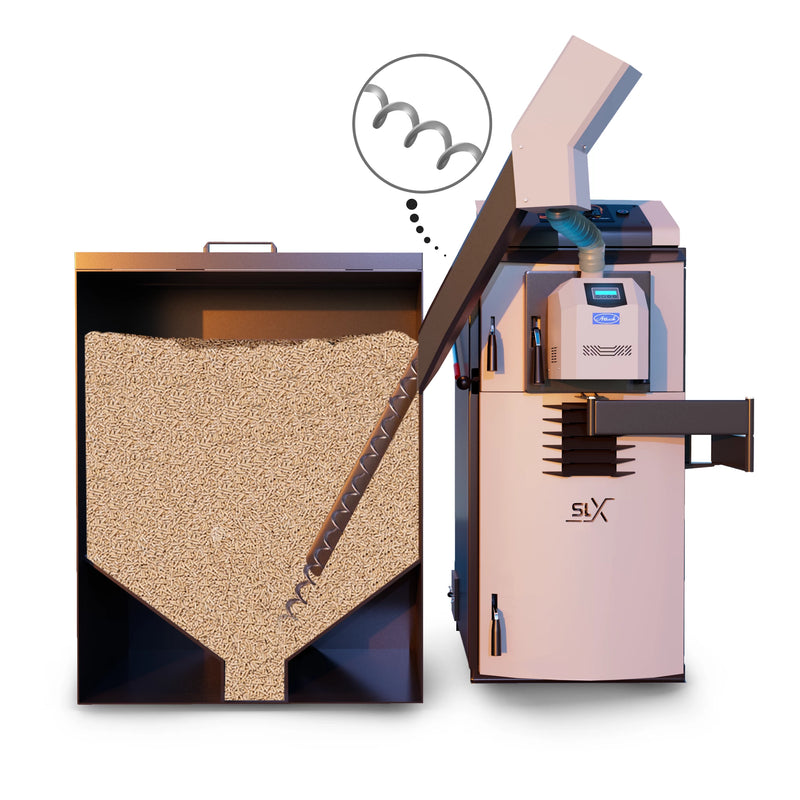 Attack SLX Kombi 30 kW - Hout- en pelletketel - Efficiënt verwarmen