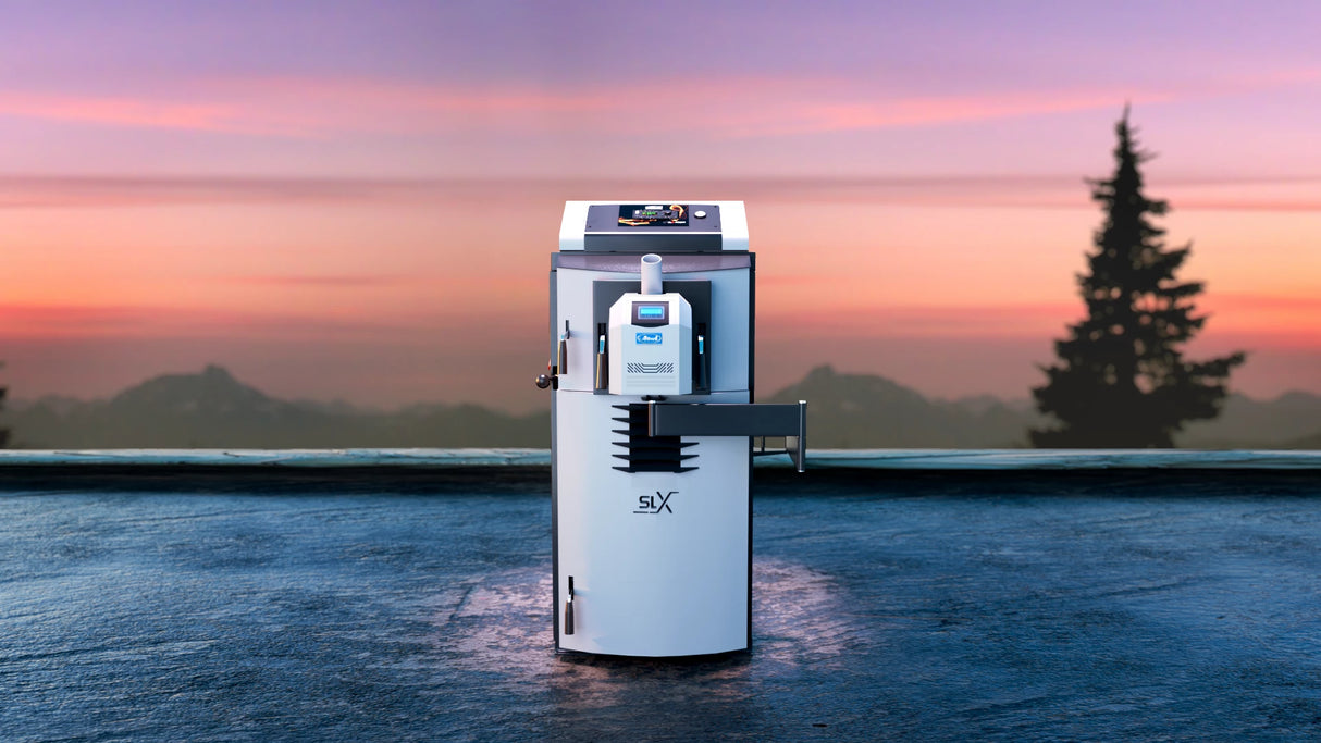 Λέβητας συνδυασμού Attack SLX 20 kW – ξύλο και πέλλετ – αποδοτικός & πολύχρηστος