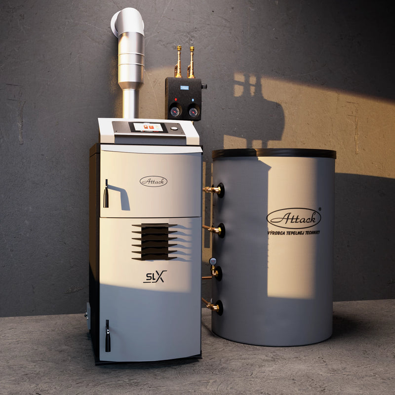 Koksnes gazifikators 55 kW ATTACK SLX 55 Lambda