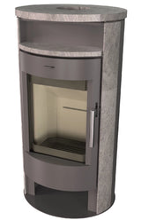 Runder Premium-Kaminofen TORONTO