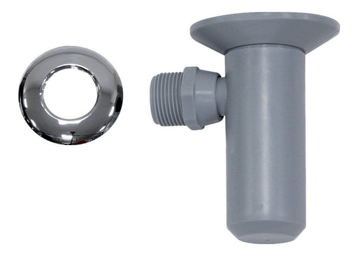 Ablauftrichter mit Siphon | Anschluss R1, mit Rosette - GEMA Shop