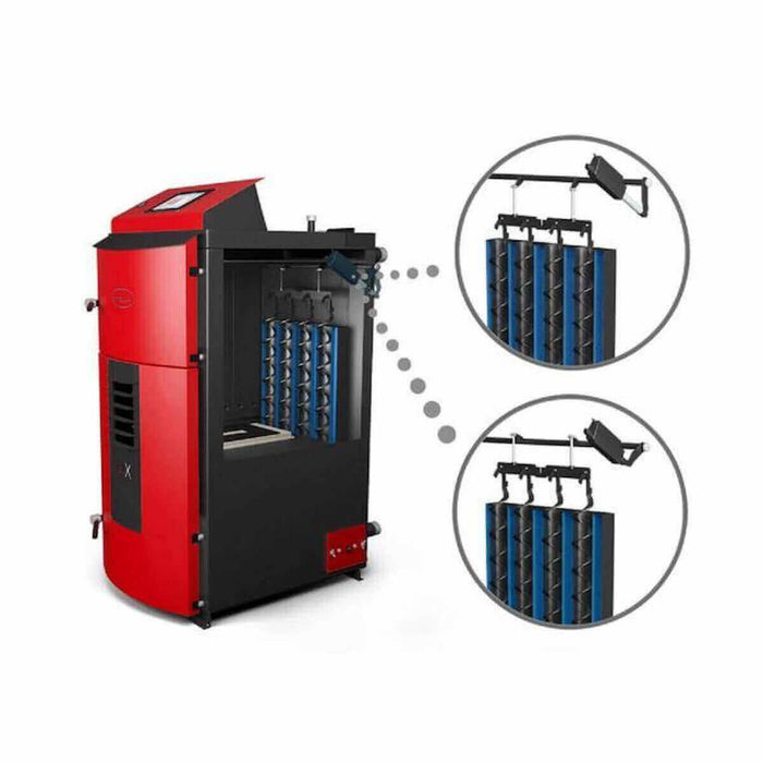 Attack SLX Kombikessel 🔥 für Holz und Pellets, effizienter Heizkomfort mit automatischem Betrieb 👍