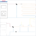 Diagramm des Sanitärsystems für Brauchwassermischer LK 551 HydroMix 1 Außengewinde