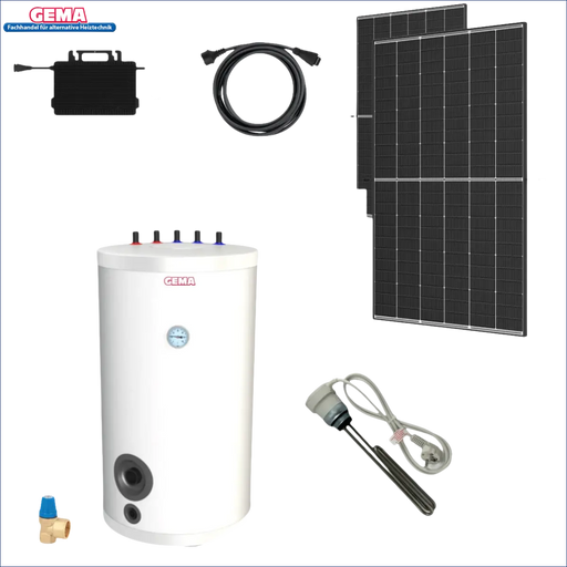 Solaranlage zur Warmwasserbereitung.