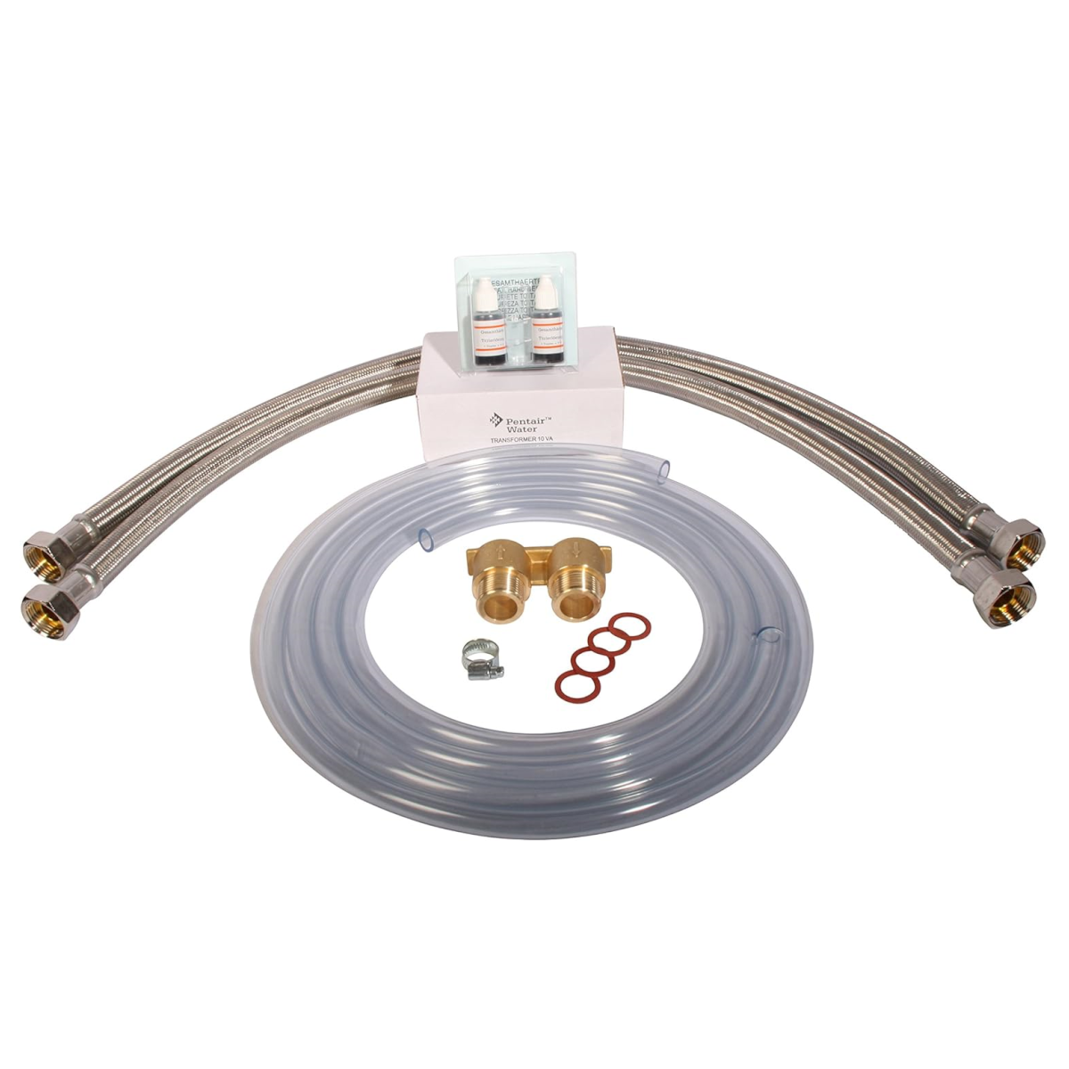 Wasserenthärtungsanlage R2D2-32 Anschluss-Set mit Schläuchen, Kupplungen & Dichtungen für effiziente Wasserenthärtung 💧🔧