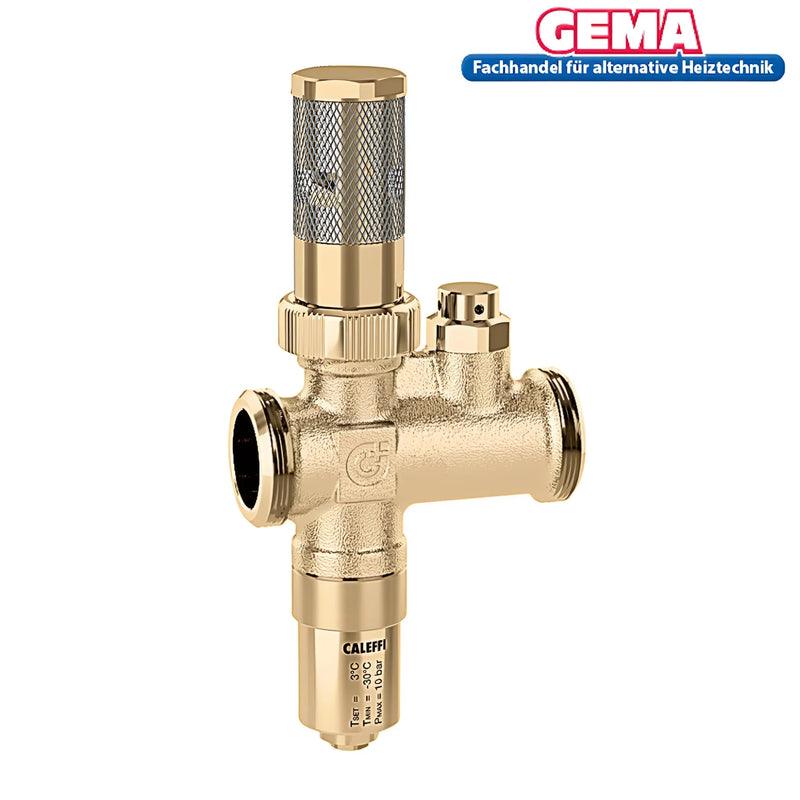 Caleffi sala aizsargvārsts novērš apkures sistēmu aizsalšanu - GEMA Shop