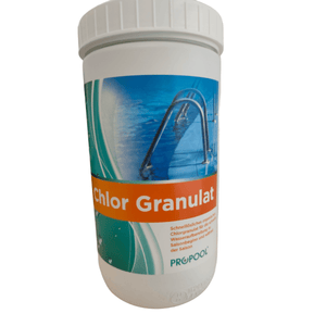 Chlorgranulat 1 kg – Effiziente Wasserdesinfektion Poolwasserpflege - GEMA Shop