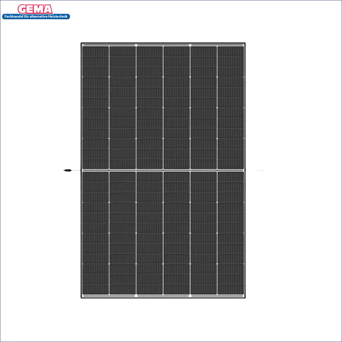 Rechteckiges Solar-Panel mit mehreren Zellen für das PV Module Trina Vertex S+ Bifaziales Doppelglas 435 Wp