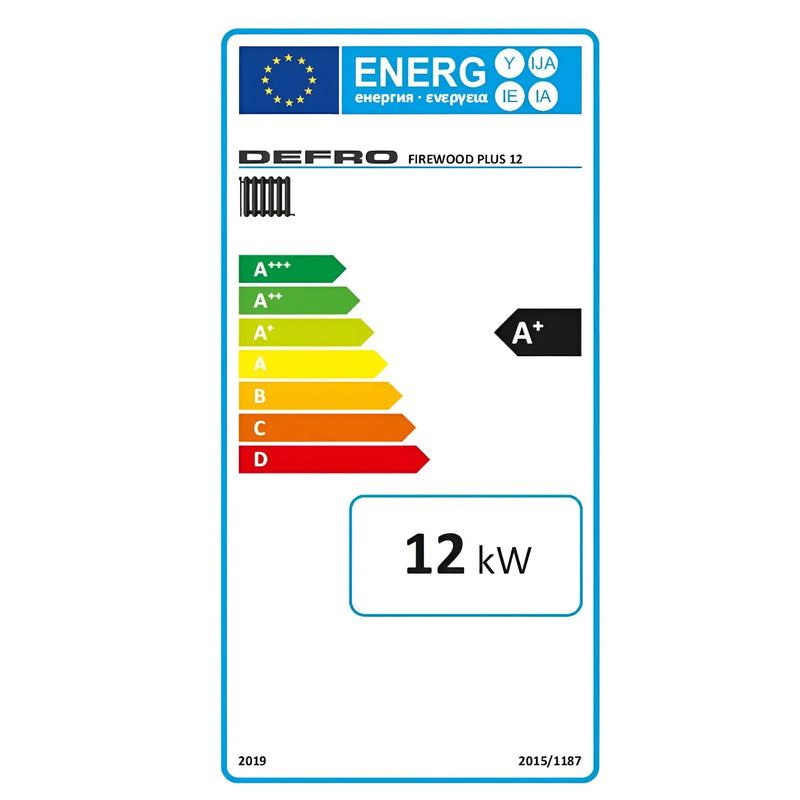 Defro Firewood Plus 12 kW malkas katls – efektīvs dabiskās vilkmes katls🔥 - GEMA Shop