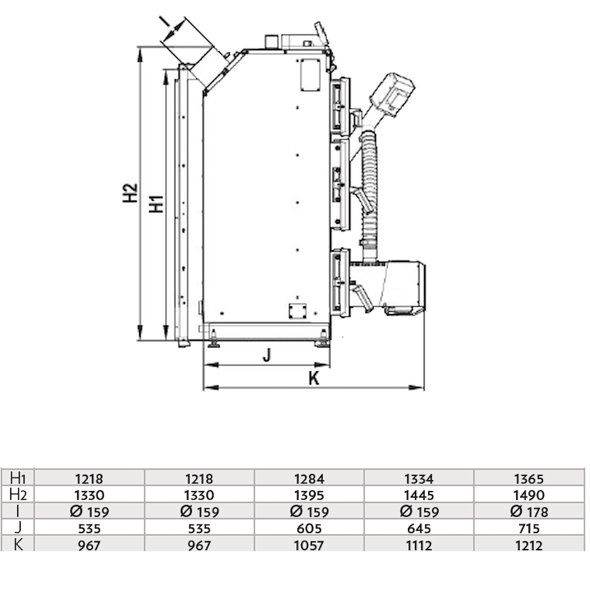 Defro Komfort Ekopell 25 kW mit Scheitholzfunktion - GEMA Shop