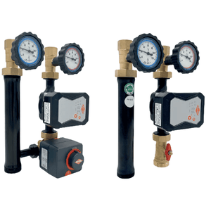 Pumpengruppe mit 3-Wege-Mischer, Stellmotor und Wita-Hocheffizienzpumpe 🔧🔥 für flexible Heizsysteme.