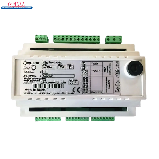 Plum ecoMAX Solarregler im Erweiterungsmodul C für Gema Control Gerät