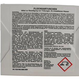 Flockungskartuschen - Poolwasseraufbereitung - GEMA Shop