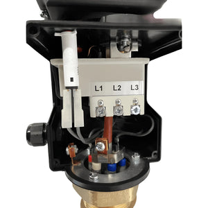 Heizstab Heizpatrone  9 kW AG 1 ½“  mit Isoliertrennung Notheizung.