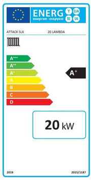 Holzvergaser Attack SLX Lambda Touch 20 kW – Effizient, modern - GEMA Shop