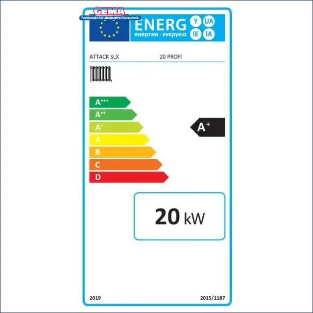 Holzvergaser Attack SLX Profi Scheitholz20|25|30|35 kW - GEMA Shop