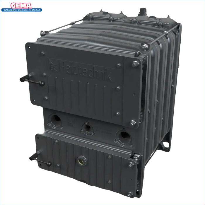 Graue Gusseisenkessel für Holzvergaserkessel IBC GK-7k-öko 36 kW