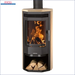 Holzofen Kaminofen Justus Usedom 5 mit sichtbaren Flammen für gemütliche Wärme